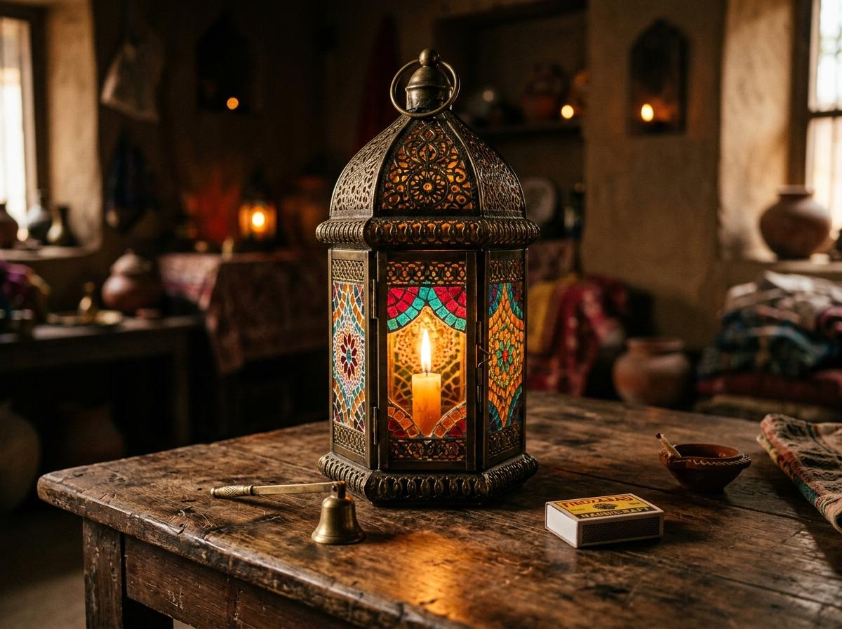 Heirloom Glass Lanterns from Firozabad